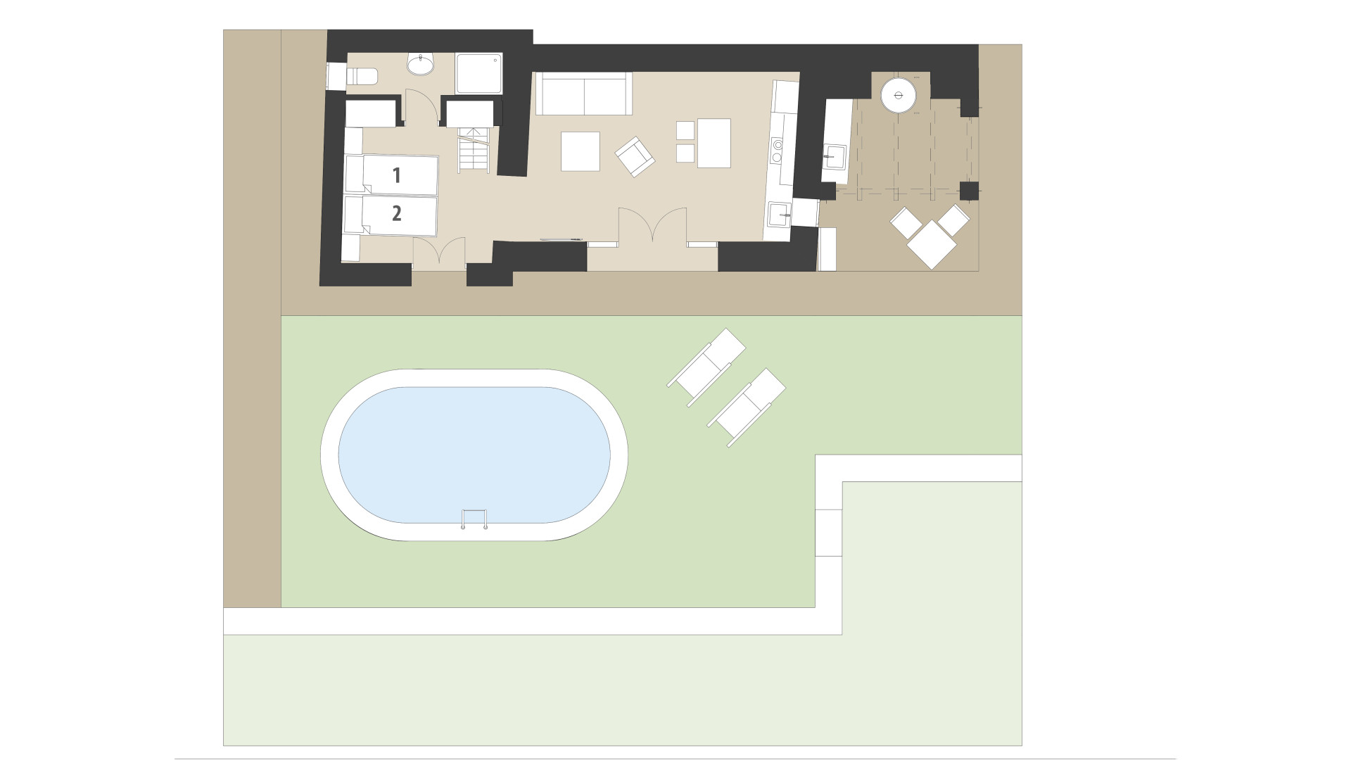 Finca Na Mikeleta: Planta baja