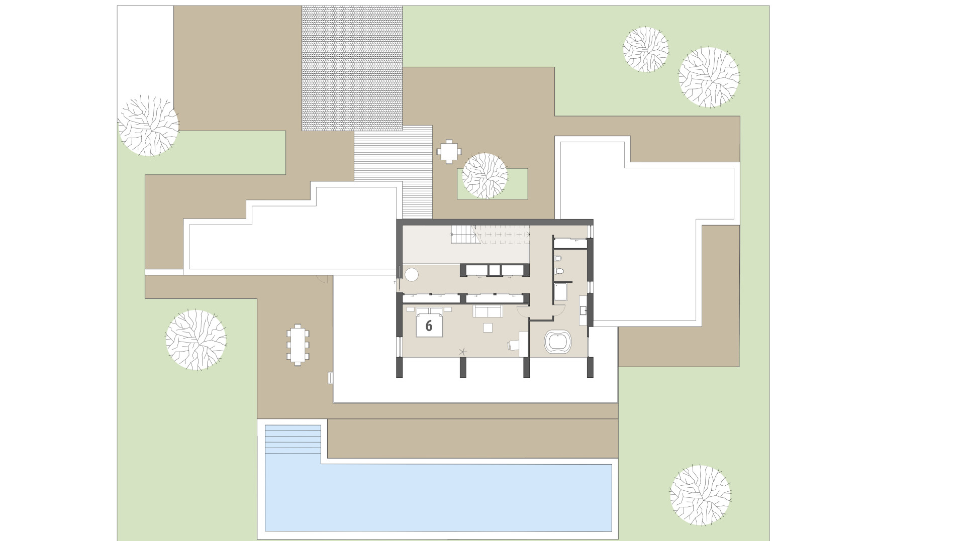 Rural Villa Sa Mola: Upper floor