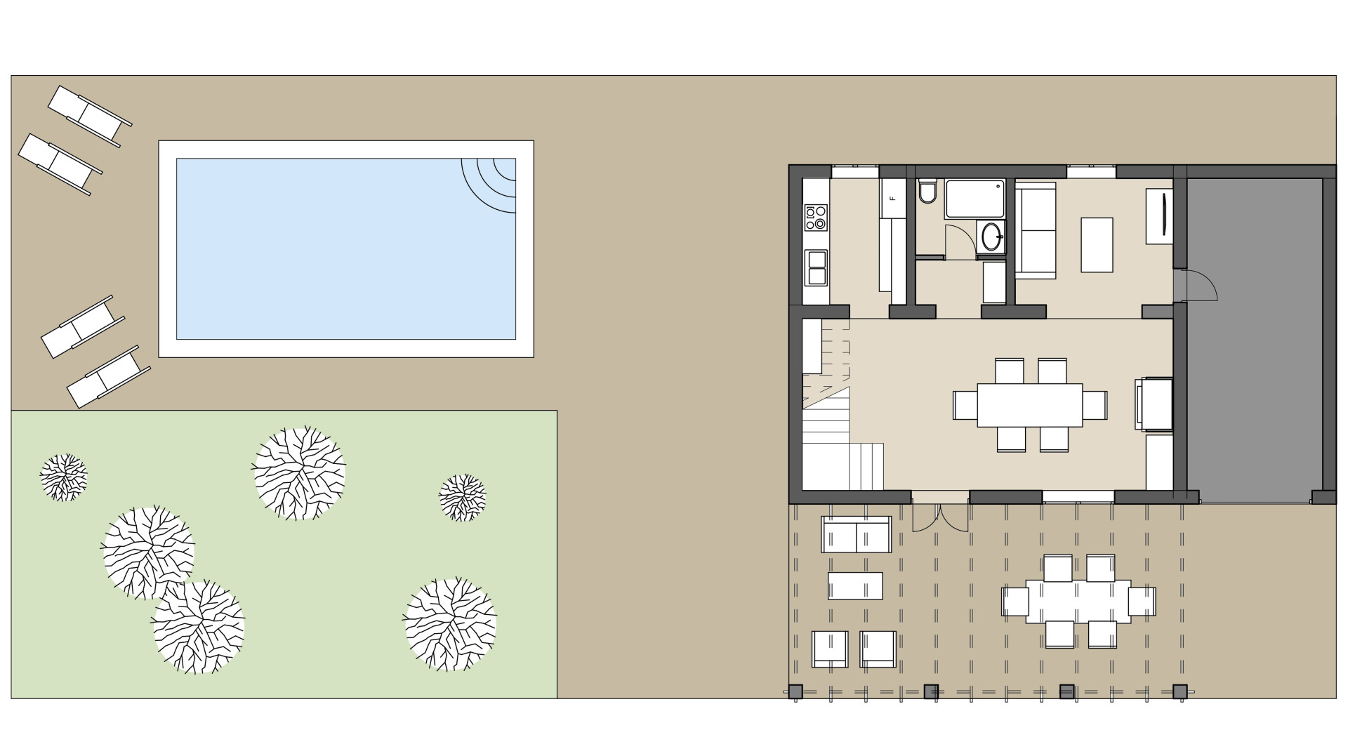 Finca Cel i Sol: Planta baja