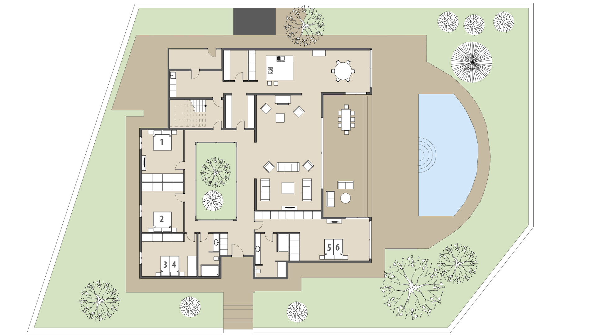 Villa Bellviure Luxury: Casa principal