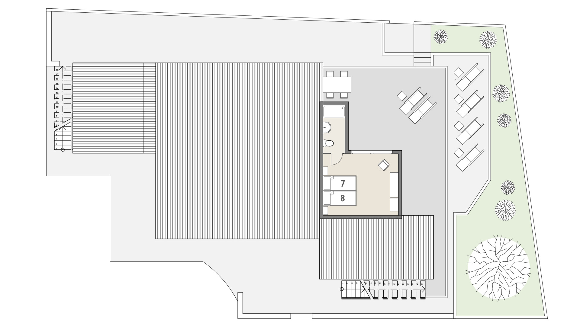 Villa Na Pilena: Piso superior