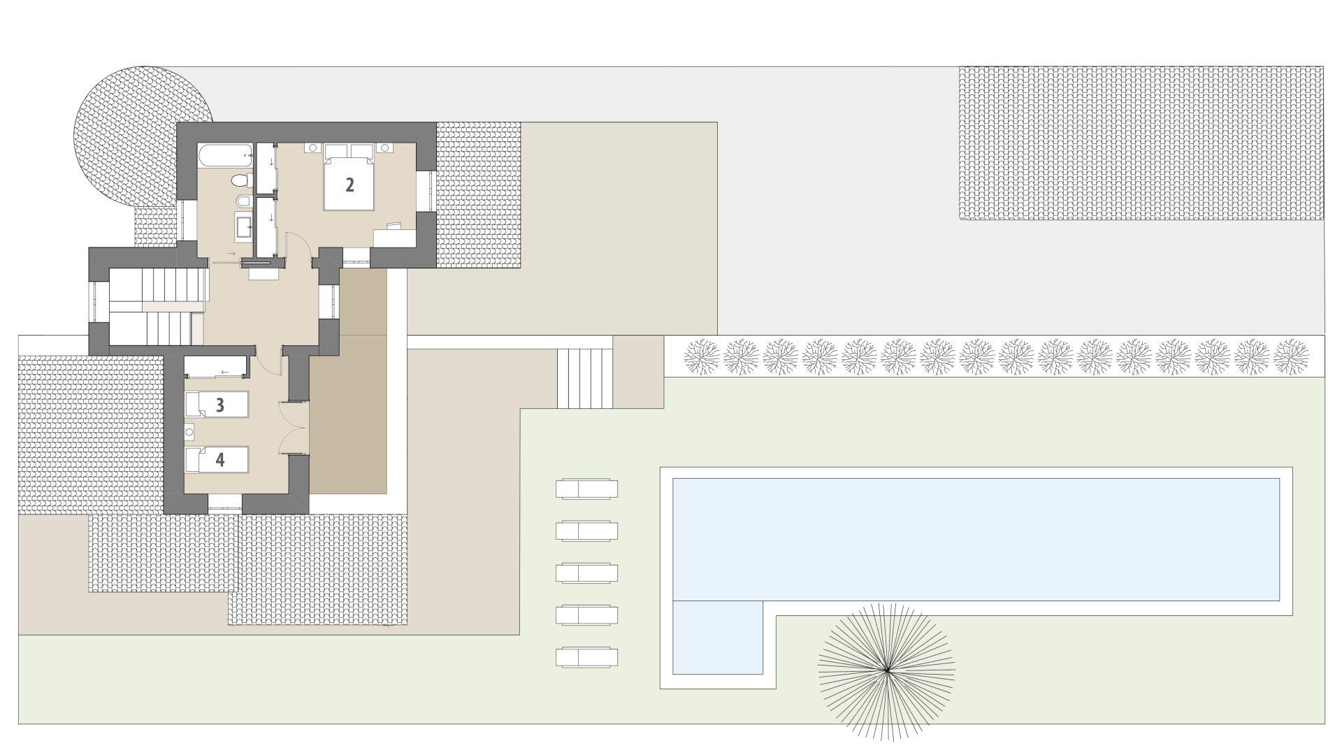Finca Son Calletes: Piso superior