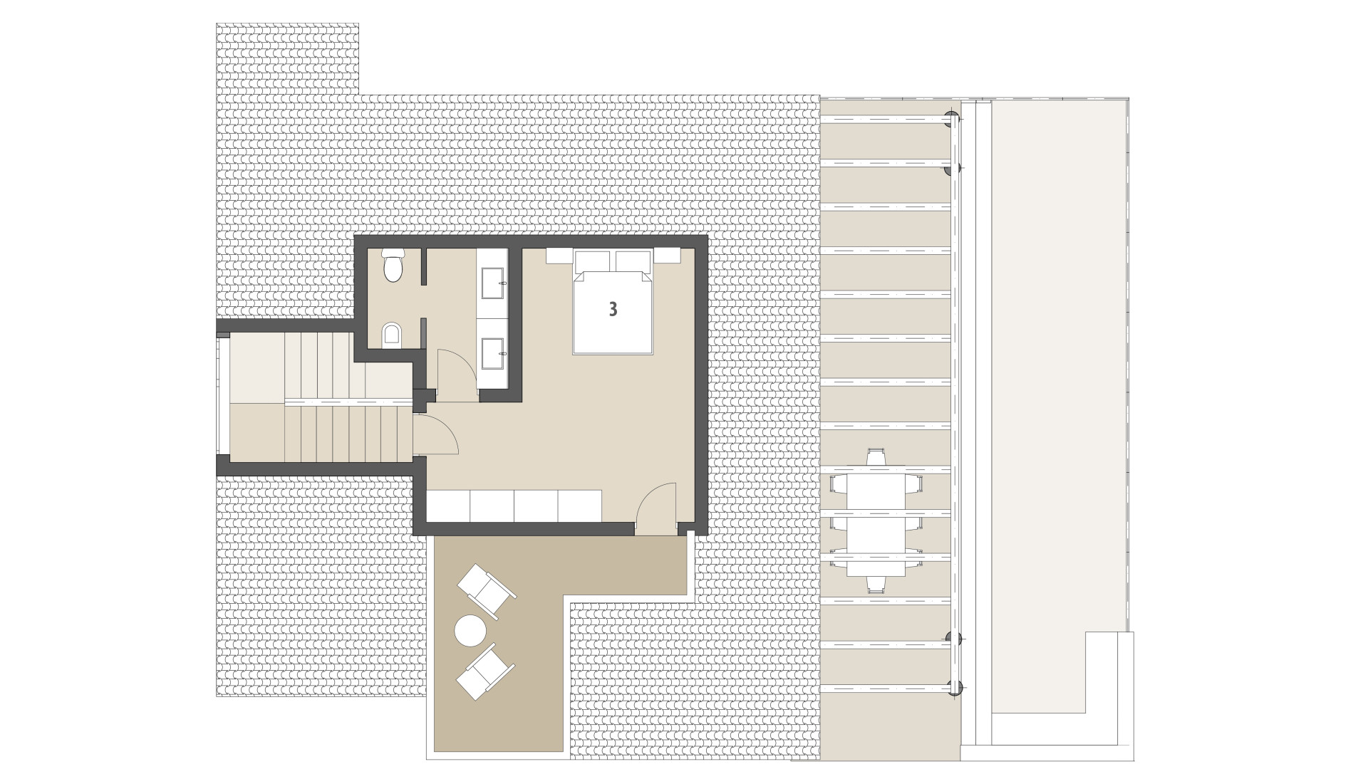 Finca Altavista: Piso superior