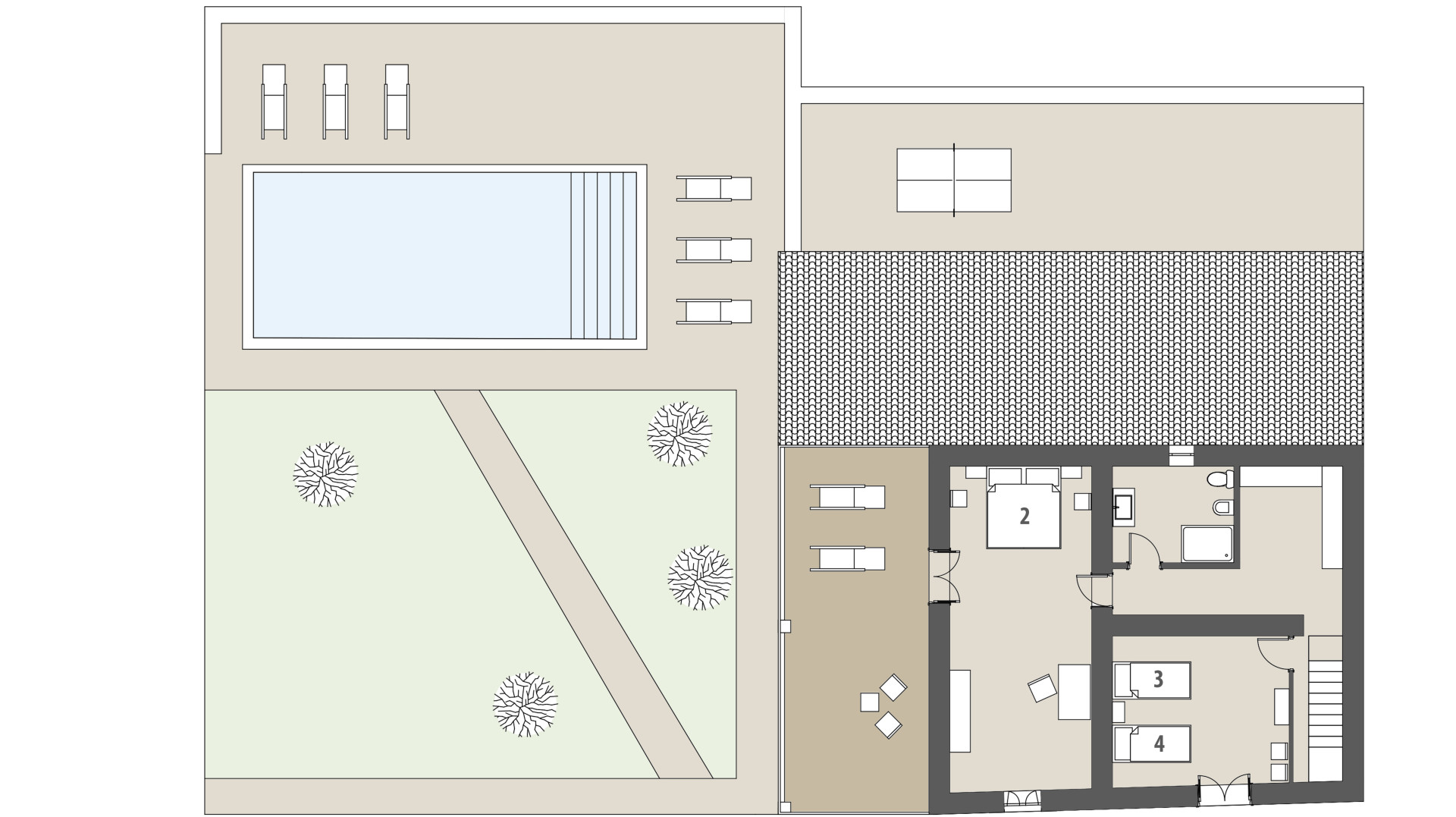 Finca Ses Eres: Piso superior