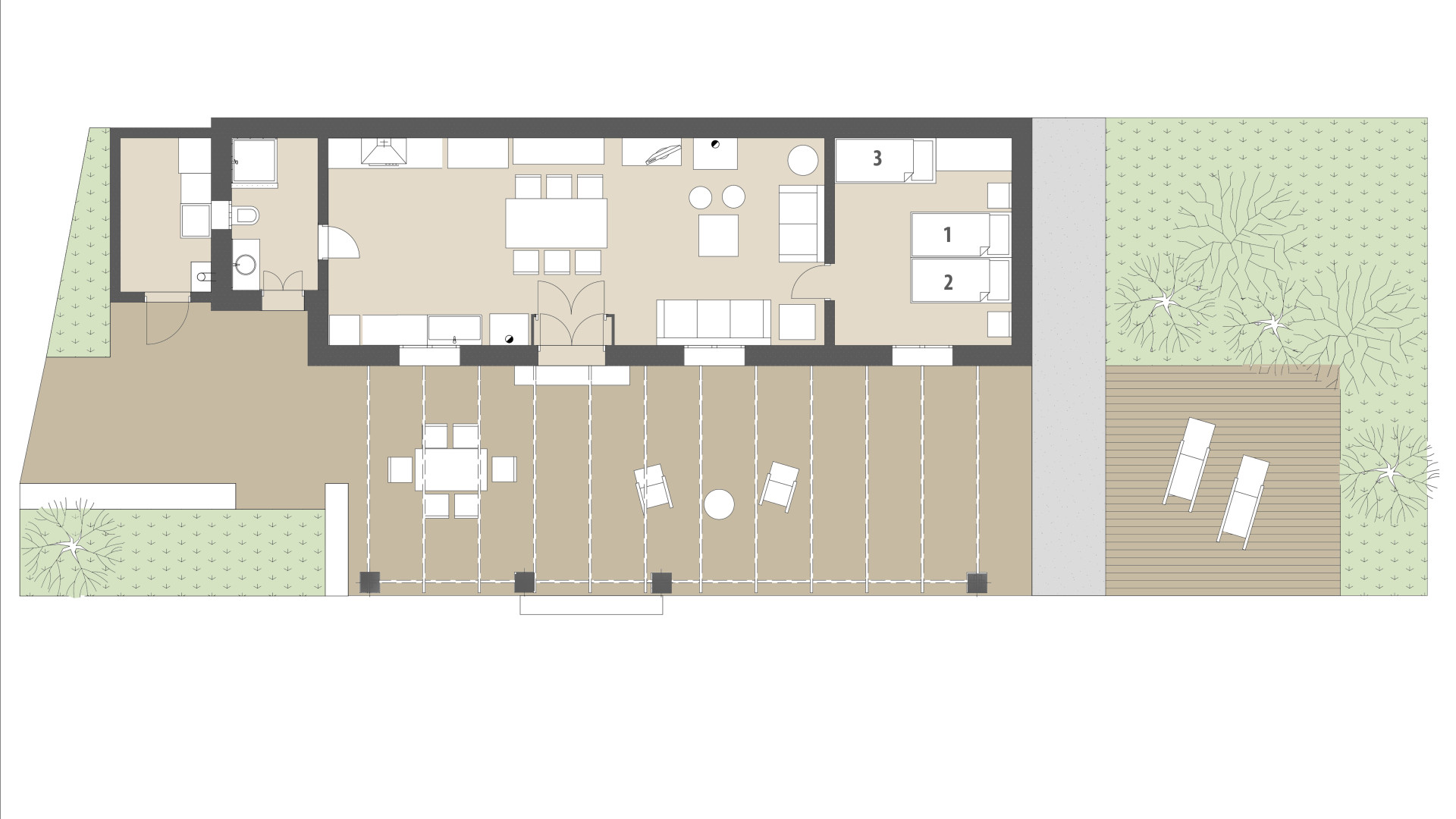 Finca Es Carregador Dos: Planta baja