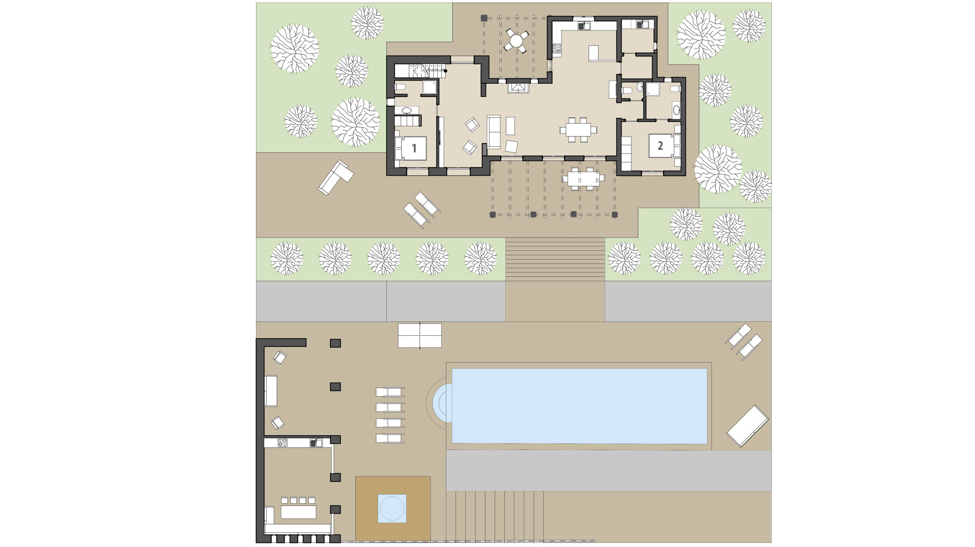 Finca Can Marcos: Planta baja