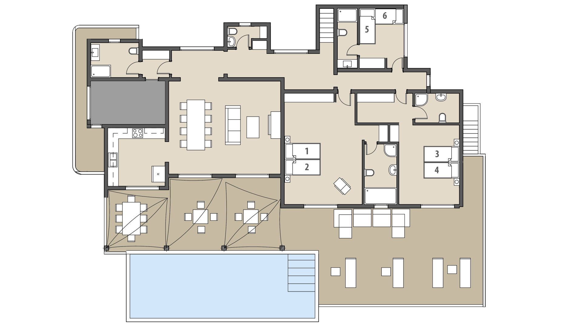 Villa Lifetime: Planta baja