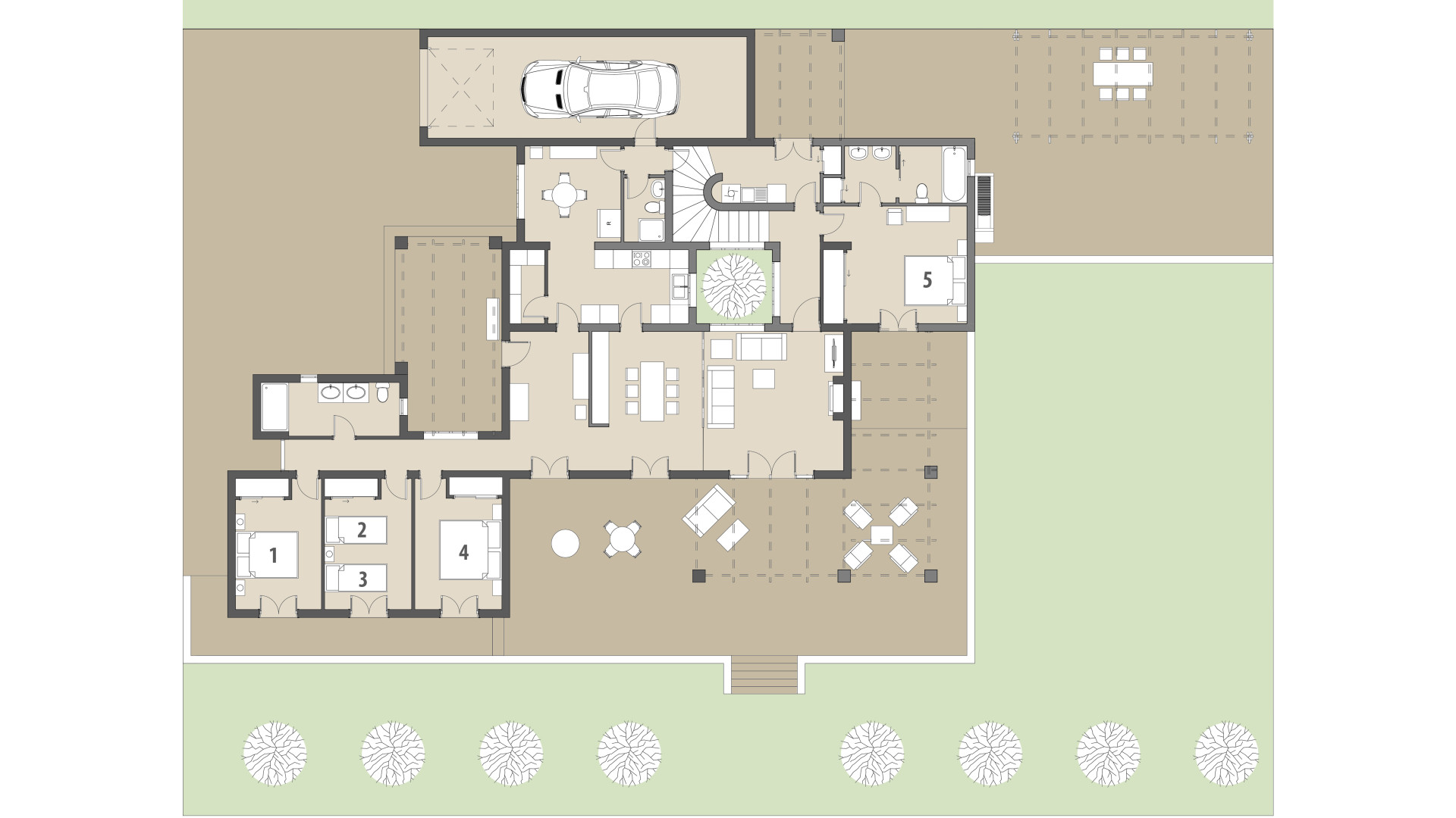 Finca Es Fasser: Planta baja