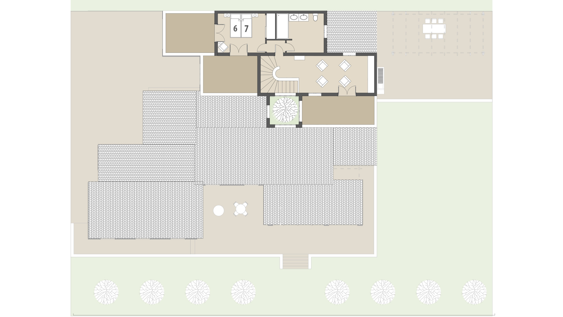 Finca Es Fasser: Piso superior