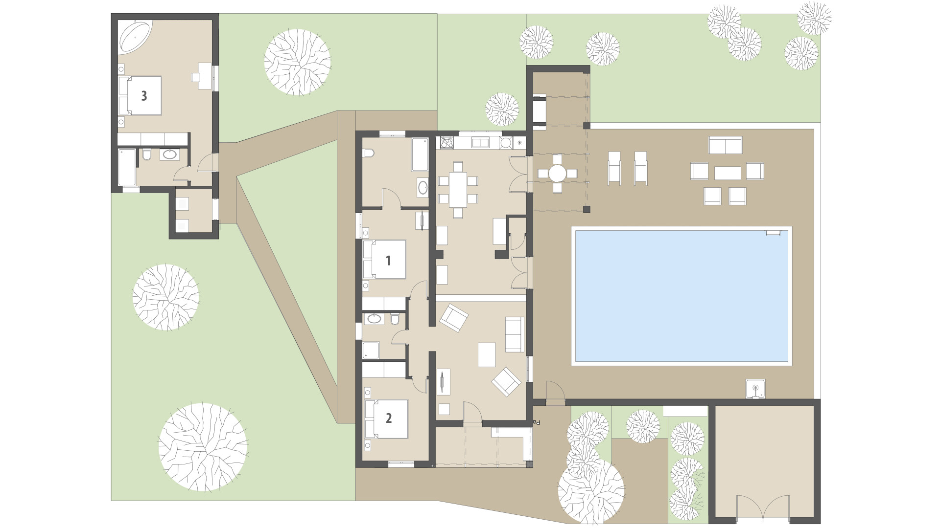 Finca Ferragut: Planta baja