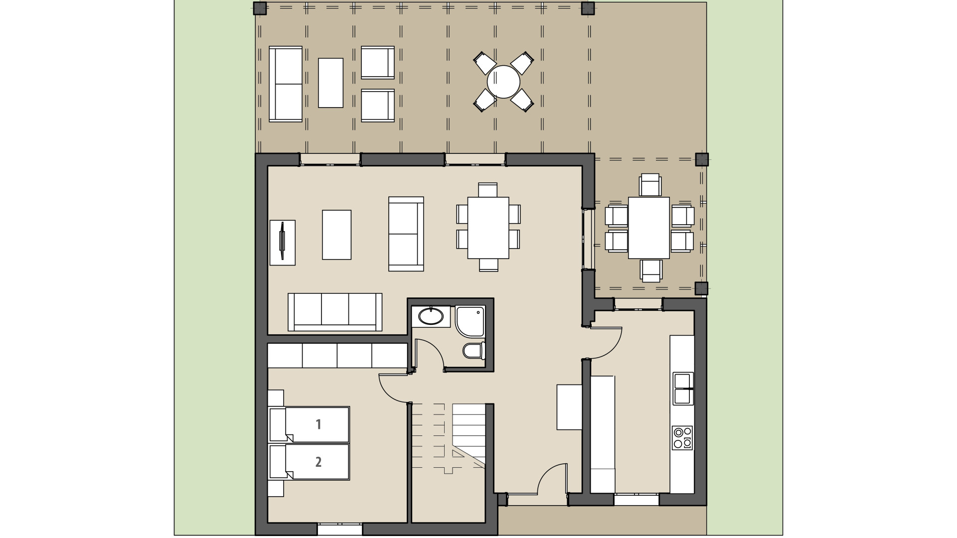 Finca Sa Copinya: Erdgeschoss