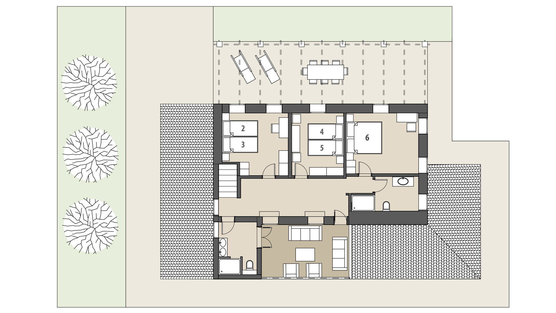 Finca Can Tian: Piso superior