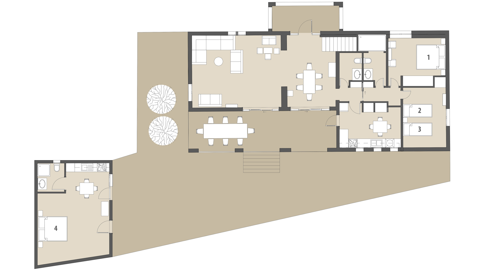 Finca Na Peixet: Planta baja