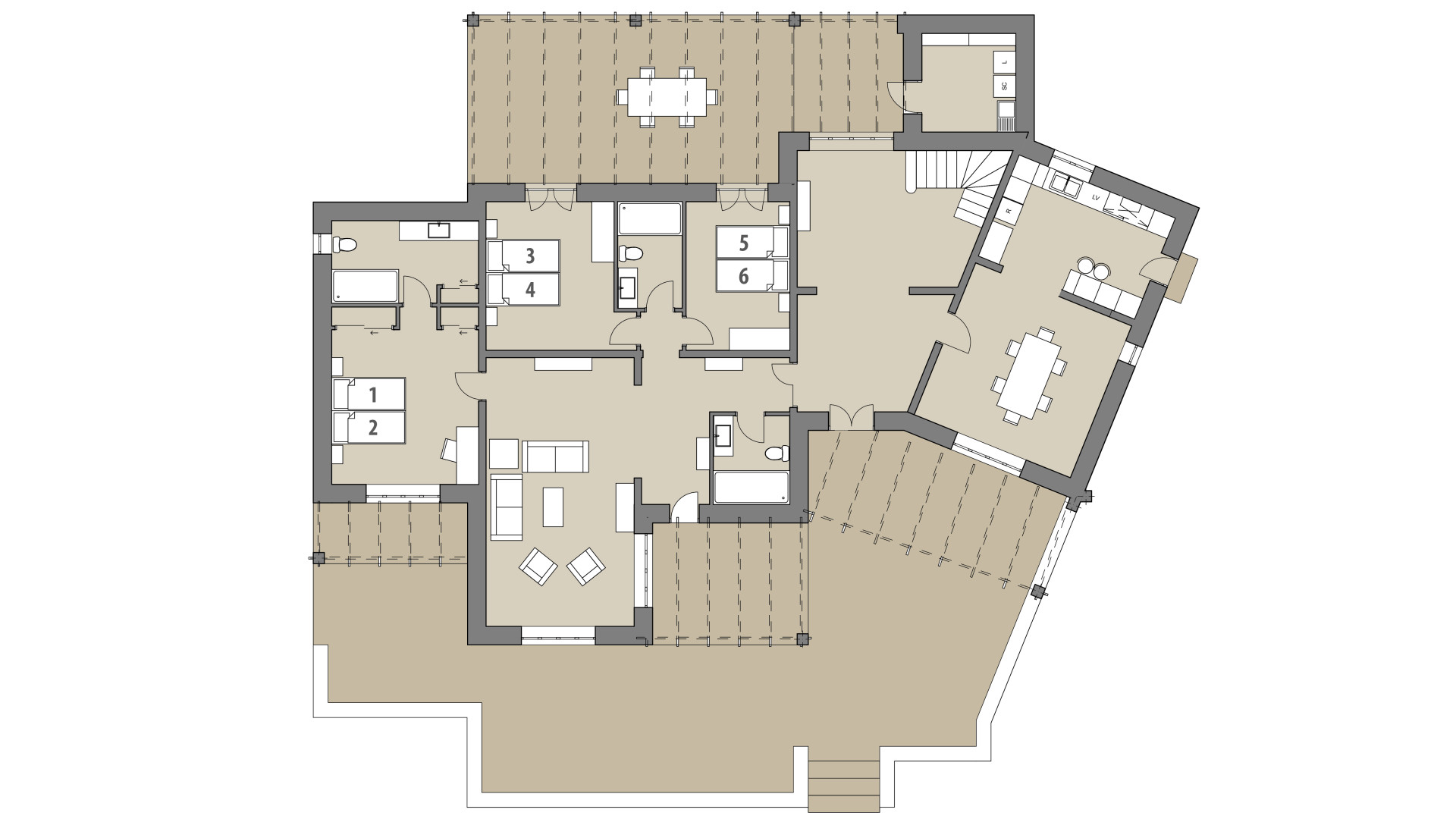 Finca Pepe: Planta baja