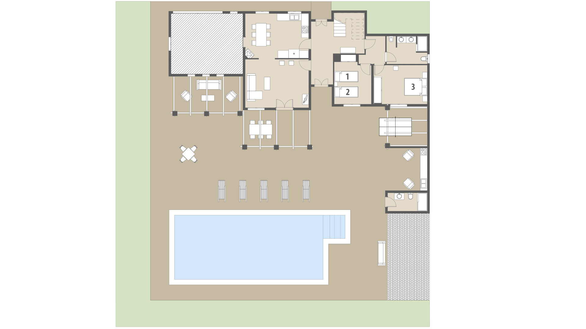 Finca Benet: Planta baja