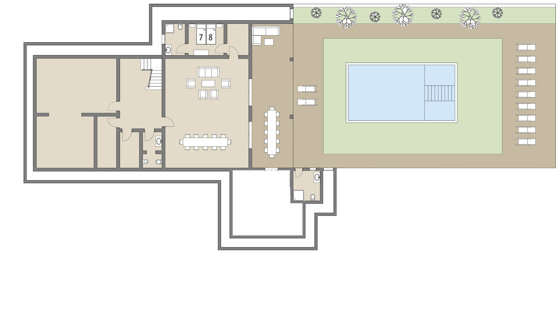 Rural Villa Can Corem de Son Moix: Basement