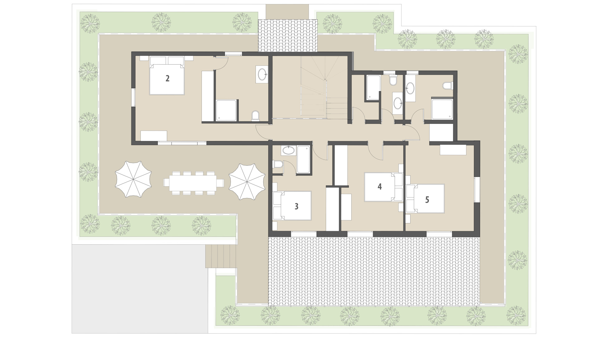 Finca Sa Torre Nova: Piso superior