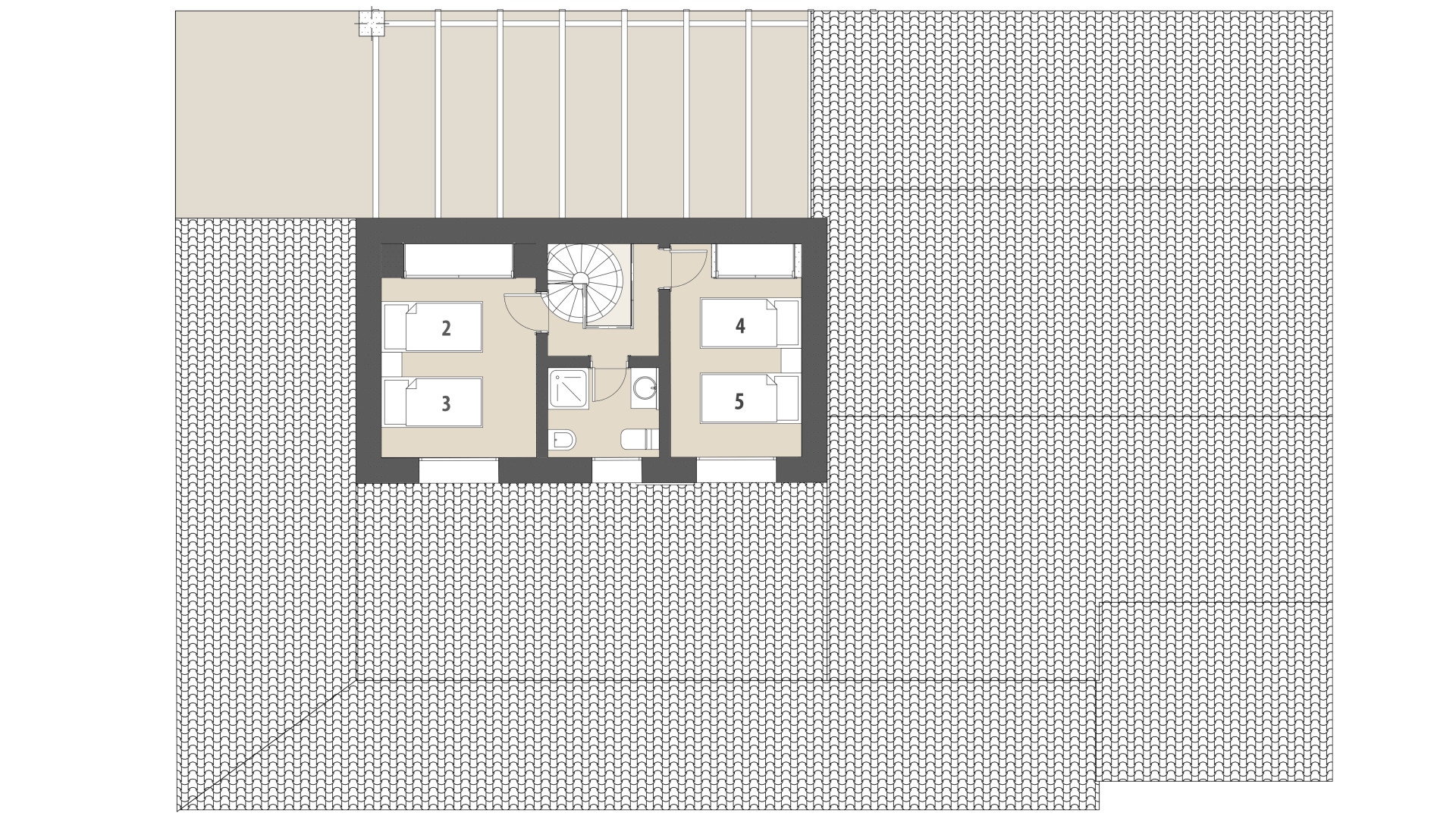 Finca Ses Contesas: Piso superior